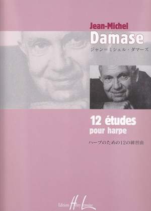Damase, Jean-Michel: Etudes (12) (harp)