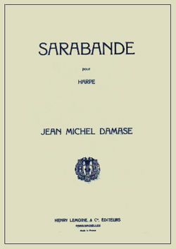 Damase, Jean-Michel: Sarabande Op.8 (harp)