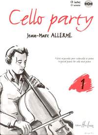 Allerme, Jean-Marc: Cello party Vol.1 (cello/piano/CD)