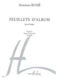 Renie, Henriette: Feuillets d'Album (harp)