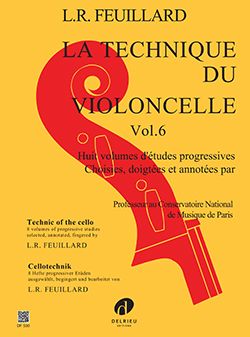 Feuillard, Louis R.: Cello Technique Vol.6