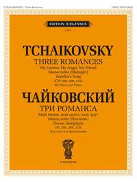 Tchaikovsky, Peter: Three Romances for voice & piano