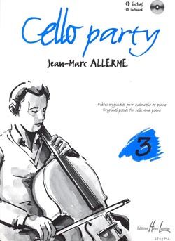 Allerme, Jean-Marc: Cello party Vol.3 (cello/piano/CD)