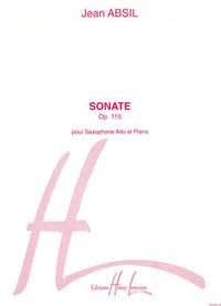 Absil, Jean: Sonate Op.115 (asax/piano)