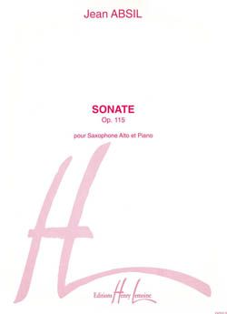Absil, Jean: Sonate Op.115 (asax/piano)