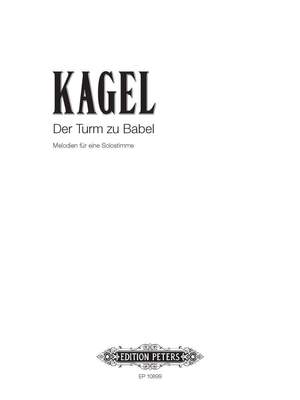 Kagel, M: Der Turm zu Babel