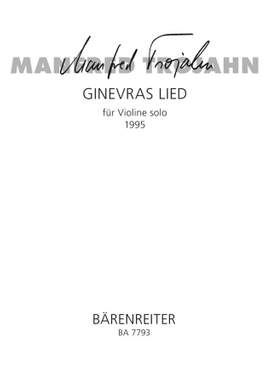 Ginevras Lied Violin solo