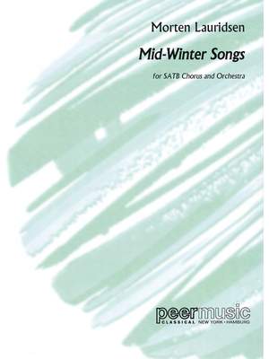 Lauridsen, Morten: Mid-Winter songs (score)
