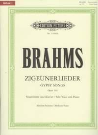 Brahms: 8 Zigeunerlieder Op.103 (medium voice)