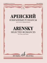 Arensky, Anton: Selected Romances for voice & piano