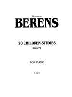 Johann Herman Berens: 20 Children's Studies, Op. 79 Product Image