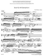 Kelterborn, R: Solo for Alto Saxophone (1994/95) Product Image