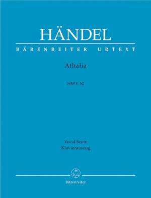 Handel, GF: Athalia (HWV 52) (E-It) (Urtext)