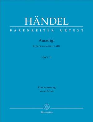 Handel, GF: Amadigi (HWV 11) (It-G) (Urtext)