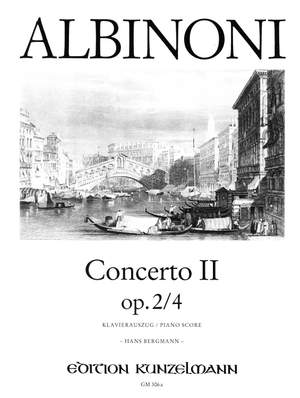 Albinoni, Tommaso: Concerto II op.2/4 e-Moll