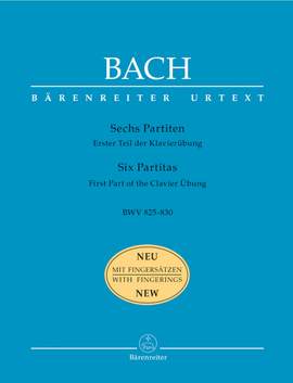 Bach, JS: Partitas (6), (Klavieruebung Part 1) (BWV 825-830) (Urtext)