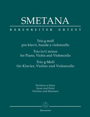 Smetana, B: Piano Trio in G minor (Urtext)