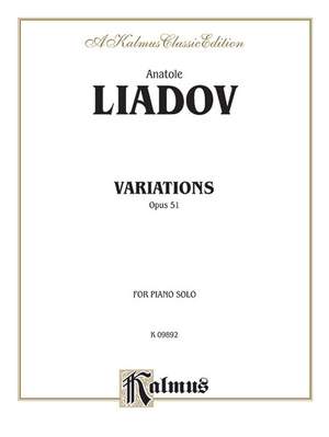 Anatol Liadov: Variations sur un theme populaire Polonais, Op. 51