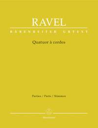 Ravel, M: String Quartet (Urtext)