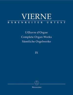 Vierne, L: Organ Works Vol. 9: Masses and Individual Liturgical Works (Urtext)