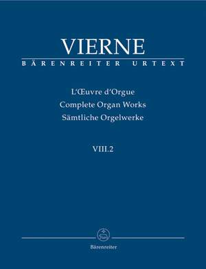 Vierne, L: Organ Works Vol. 8/2: Pieces en style libre pour orgue ou harmonium (Livre II, 13-24), Op.31 (Urtext)