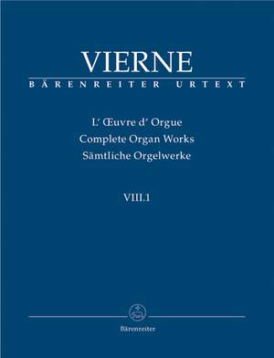 Vierne, L: Organ Works Vol. 8/1: Pieces en style libre pour orgue ou harmonium (Livre I, 1-12), Op.31 (Urtext)
