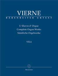 Vierne, L: Organ Works Vol. 7/4: Pieces de Fantaisie en quatre suites (Livre IV, 19-24), Op.55 (Urtext)