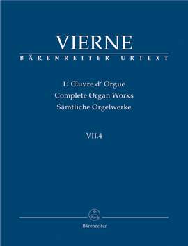 Vierne, L: Organ Works Vol. 7/4: Pieces de Fantaisie en quatre suites (Livre IV, 19-24), Op.55 (Urtext)