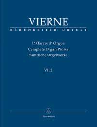 Vierne, L: Organ Works Vol. 7/2: Pieces de Fantaisie en quatre suites (Livre II, 7-12), Op.53 (Urtext)