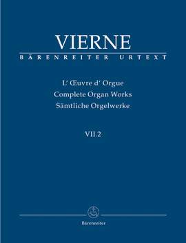 Vierne, L: Organ Works Vol. 7/2: Pieces de Fantaisie en quatre suites (Livre II, 7-12), Op.53 (Urtext)