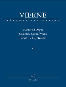 Vierne, L: Organ Works Vol. 6: Symphonie No.6, Op.59 (Urtext)