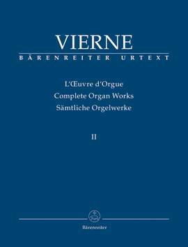 Vierne, L: Organ Works Vol. 2: Symphonie No.2, Op.20 (Urtext)