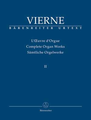 Vierne, L: Organ Works Vol. 2: Symphonie No.2, Op.20 (Urtext)