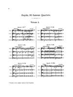 Franz Joseph Haydn: Thirty Celebrated String Quartets, Volume I - Op. 9, No. 2; Op. 17, No. 5; Op. 50, No. 6; Op. 54, Nos. 1, 2, 3; Op. 64, Nos. 2, 3, 4; Op. 74, Nos. 1, 2, 3; Op. 77, Nos. 1, 2 Product Image
