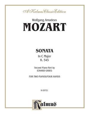 Wolfgang Amadeus Mozart: Sonata in C Major, K. 545
