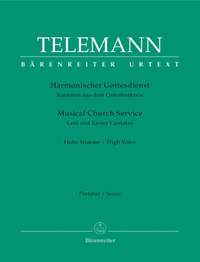 Telemann: Harmonischer Gottesdienst - Lent and Easter Cantatas (High Voice)