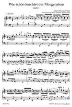 Bach, JS: Cantata No. 1: Wie schoen leuchtet der Morgenstern (BWV 1) (Urtext) Product Image
