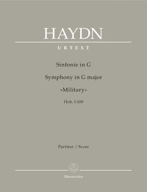 Haydn, FJ: Symphony No.100 in G (The Military) (Hob.I:100) (Urtext)