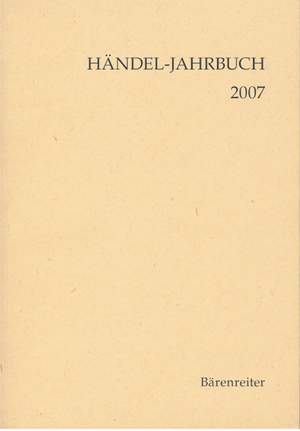 Handel-Jahrbuch 2007 (G). 