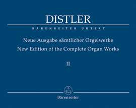 Distler, H: Organ Works Vol.2 (complete) (Urtext). Smaller organ chorale arrangements, Op.8, & previously unpublished works