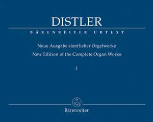 Distler, H: Organ Works Vol.1 (complete) (Urtext). Organ Partitas, Op.8, Nos. 1 & 2