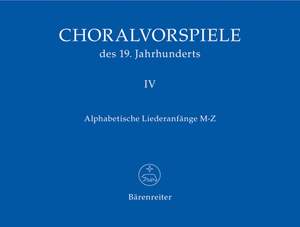 Various Composers: Chorale Preludes. 19th Century Chorale Preludes for Church Service