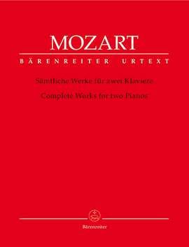 Mozart, WA: Complete Works for two Pianos (Urtext)