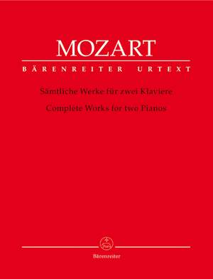 Mozart, WA: Complete Works for two Pianos (Urtext)