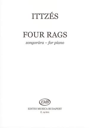Ittzes, Tamas: Four Rags for piano