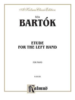 Béla Bartók: Etude for Left Hand