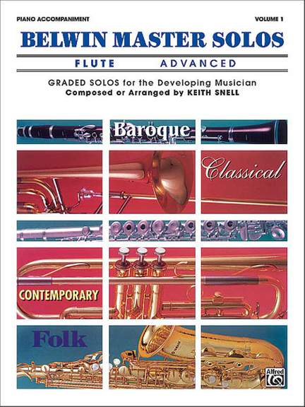 Belwin Master Solos, Volume 1 (Flute)