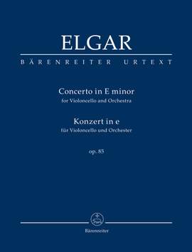 Elgar, E: Concerto for Violoncello in E minor, Op.85 (Urtext)