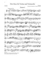 Reicha, Joseph: 3 Duos für Violine und Violoncello  op. 1/4-6 Product Image