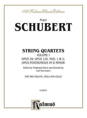 Franz Schubert: String Quartets, Volume I: Op. 29; Op. 125, Nos. 1 & 2; Op. Posth. in D Minor